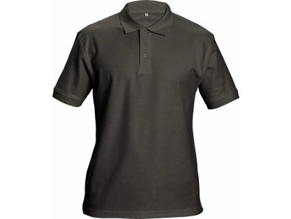 Polokošilové tričko DHANU ze 100% bavlny, kaštanová 3XL