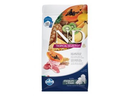 N&D TROPICAL SELECTION DOG Puppy M/L Lamb 2kg