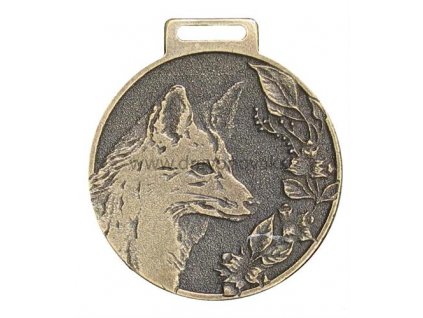 Medaile podle hodnocení CIC liška č.840 - zlatá medaile liška