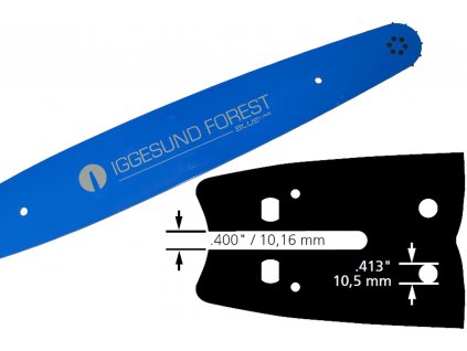 Harvestorová lišta IGGESUND BLUE Line 2700, 90 cm, .404", 2 mm