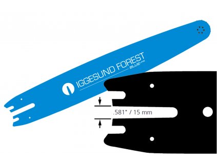 Harvestorová lišta IGGESUND BLUE Line 2811, 75cm, 2mm, .404"