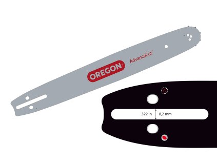 vodici lista oregon advancecut .38lopro 13 mm 14 35 cm 26502