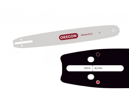 Vodící lišta OREGON AdvanceCut 18", 1,5mm, .325"