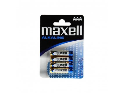 Baterie MAXELL Alkaline 1,5V (AA) - 4 KS