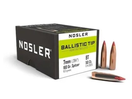 Střely Nosler 7mm 160gr Ballistic Tip® Hunting