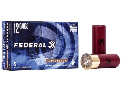 Náboj brokový Federal, Power-Shok, 12x70mm, 28g, Slug