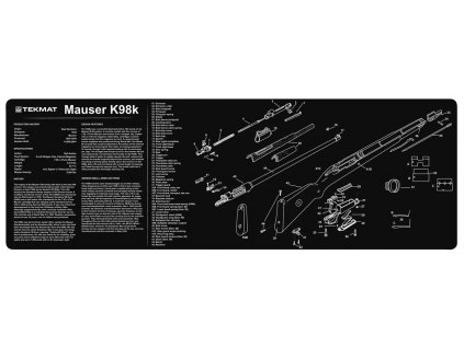 TEKMAT Mauser K98 - Podložka na čištění zbraní