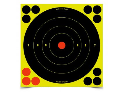 SHOOT•N•C BULL’S-EYE TARGET 8", 6 ks