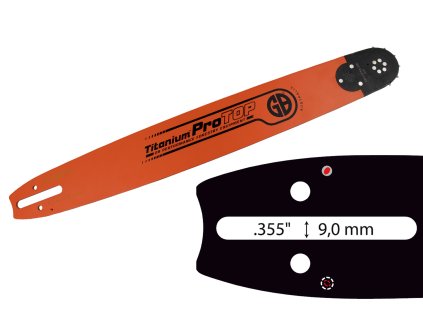 vodici lista gb titanium protop 16 3 8 1 5 mm 29638