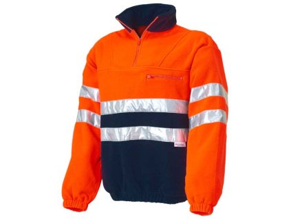 INDUSTRIAL STARTER Dvoubarevný svetr přes hlavu