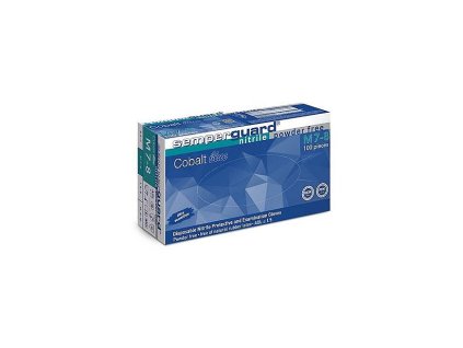 SEMPER Cobalt NITRIL nepudr modré