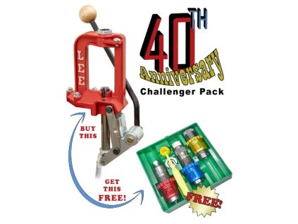 14988 0005736 223 rem challenger 40th anniversary pack with breech lock 3 die set 550 new version