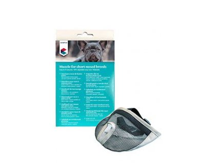 Náhubek pro krátkonosá plemena L 43-55cm CVET
