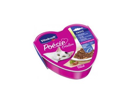 Vitakraft Cat Poésie Sauce vanička tresk.těst.rajč.85g