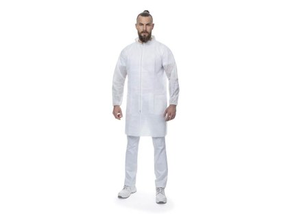 Ardon PEPE jednorázový PP plášť bílý