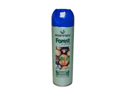 Značkovací sprej SOPPEC Forest Marker, 500ml, modrý