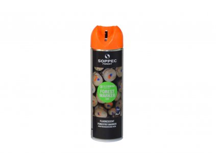 Značkovací sprej SOPPEC Forest Marker, 500ml, oranžový