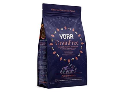 YORA Dog Adult z hmyzu GrainFree All Breeds 1,5kg