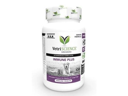 VetriScience Immune Plus 120cps