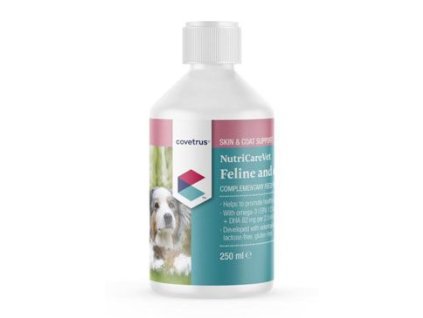 NutriCareVet Skin&Coat support Can.+Fel. 250ml CVET