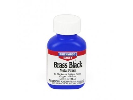 Přípravek Birchwood Casey, Brass Black Metal Touch Up, barva na mosaz, 90ml