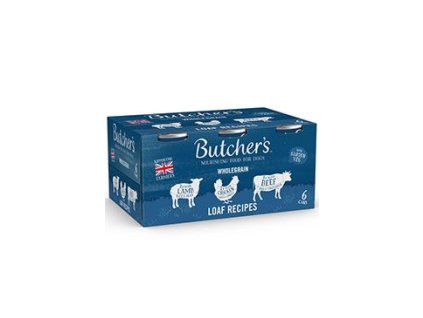 Butcher's Dog Original hovězí/kuř/jehněčí konz.6x400g