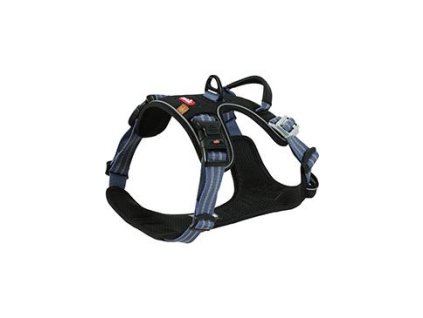 Postroj pes BIVOUAK technický modrá L Zolux