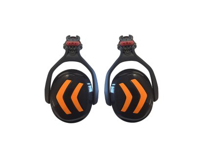 sluchatka protos integral cerno neonove oranzova 30282