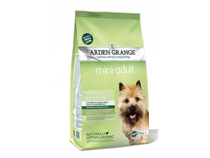 Arden Grange Dog Adult Mini with fresh Lamb&Rice 6kg