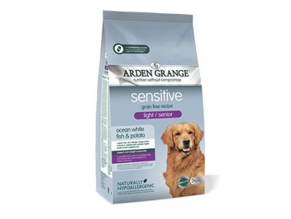 Arden Grange GF Dog Senior Sen.Light O.W.Fish&Pot.2kg