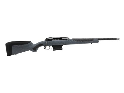 Puška opak. Savage Arms, Mod: 110 Carbon Predator, Ráže: 6,5mm CRM, hl: 18", šedo/černá