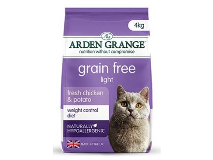 Arden Grange GF Cat Adult Light fresh Chick&Potato 4kg