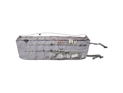 Pouzdro Hoppe's, Ready Roll Kit, vč. nástrojů pro čištění zbraní běžných ráží, šedé