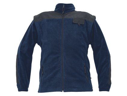 RANDWIK modrá fleece bunda (Varianta RANDWIK modrá fleece bunda)