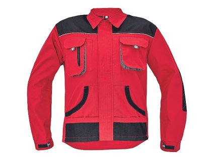 CARL bunda červená/černá (Varianta CARL bunda červená/černá)