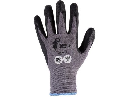 NAPA rukavice máčené v nitrilu šedo-černé (Varianta NAPA rukavice máčené v nitrilu šedo-černé)