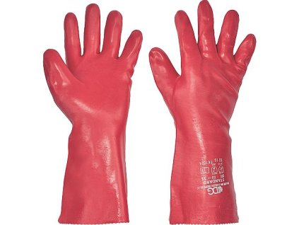 Standard bavl.úplet-PVC,červené (Varianta Standard bavl.úplet-PVC,červené)