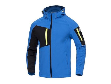 CITYCONIC softshellová bunda modrá 2XL (Varianta CITYCONIC softshellová bunda modrá 2XL)