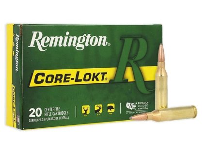 Náboj kulový Remington, Core-Lokt PSP, .243 Win, 100GR (6,50g), Pointed Soft Point