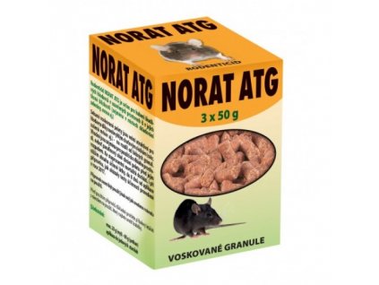 Norat ATG 3x50g voskové granule rodenticid