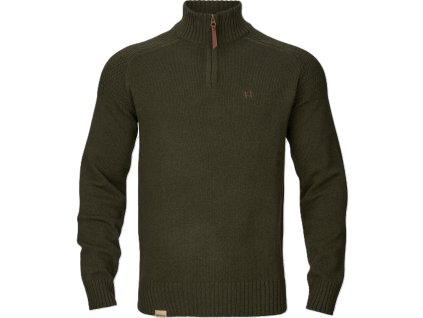 HÄRKILA svetr Vincent merino half zip pullover