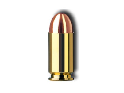 Geco .45 Auto, celoplášť, kulatá hlava, 14,9g/50ks
