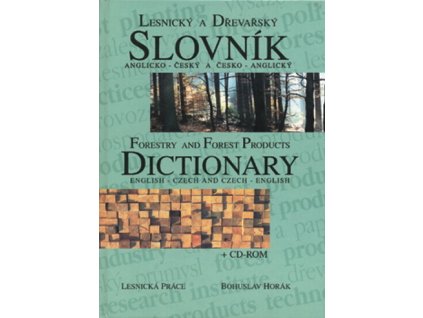 Lesnický a dřevařský slovník anglicko-český a česko-anglický + CD
