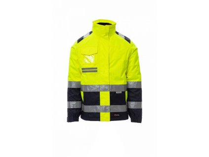 HISPEED LADY FL ORANŽ/MOD bunda L (Varianta HISPEED LADY FL ORANŽ/MOD bunda L)