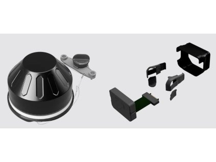 parachute moc m2 with external fts moc 2511 kronos matrice 3d td