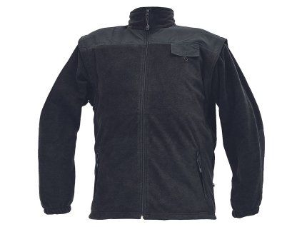 RANDWIK černá fleece bunda (Varianta RANDWIK černá fleece bunda)