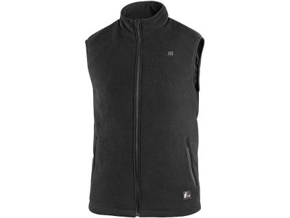 ANTARKTIDA vesta fleece, vyhřívaná černá XL (Varianta ANTARKTIDA vesta fleece, vyhřívaná černá XL)