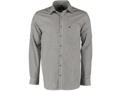 Trachten pánská košile s výšivkou jelena