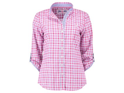 Trachten dámská košile růžová