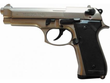 pistole Bruni, model 92 - replika Beretta, satén